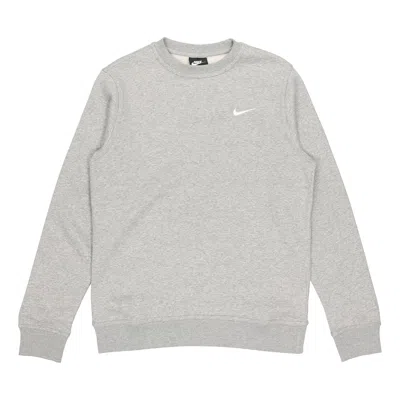 Nike Men's  Fleece Lined Embroidered Small Logo Classic Sports Gray