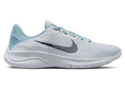 Pre-owned Nike Men's  Flex Experience Run 11 Next Nature Sneakers In Pure Platinum/worn Blue/thunder Blue In Multi