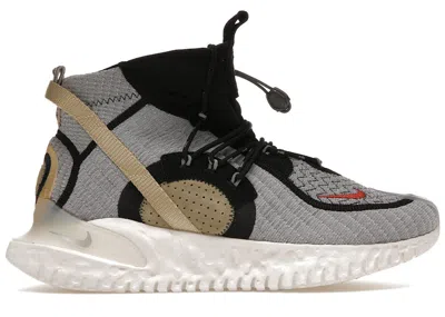 Pre-owned Nike Men's  Flow 2020 Ispa Se Sneakers In Twilight Marsh/mystic Stone/team Gold