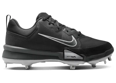 Pre-owned Nike Men's  Force Zoom Trout 9 Pro Metallic Silver Sneakers In Black/anthracite/white In Multi