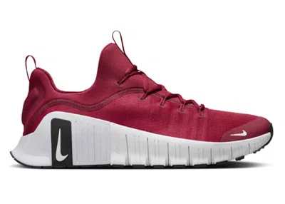 Pre-owned Nike Men's  Free Metcon 6 Tb Crimson Sneakers In Team Crimson/black/white In Multi