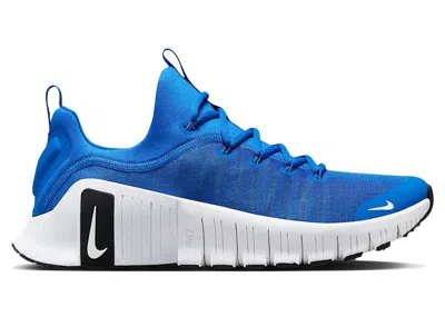 Pre-owned Nike Men's  Free Metcon 6 Tb Sneakers In Signal Blue/black/white In Multi