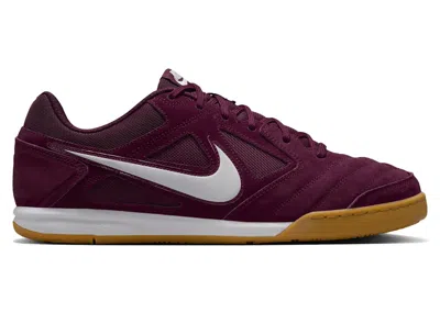 Pre-owned Nike Men's  Gato Sneakers In Bordeaux/white/gum Light Brown