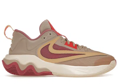 Pre-owned Nike Men's  Giannis Immortality 3 Sneakers In Fossil Stone/desert Berry/guava Ice