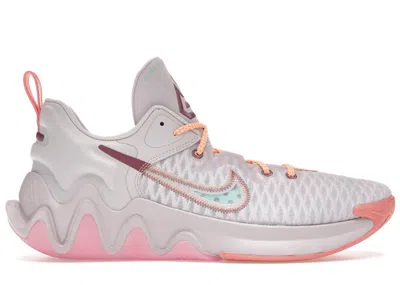 Pre-owned Nike Men's  Giannis Immortality Force Field Super Smoothie Sneakers In Venice/crimson Bliss/melon Tin