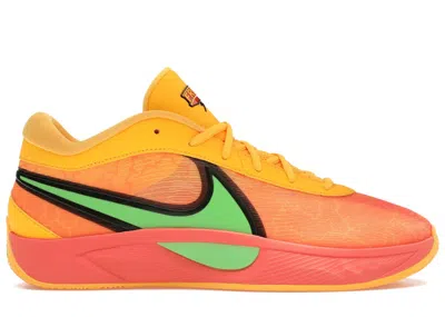 Pre-owned Nike Men's  Giannis Zoom Freak 6 Halloween Sneakers In Light Wild Mango/action Green/black
