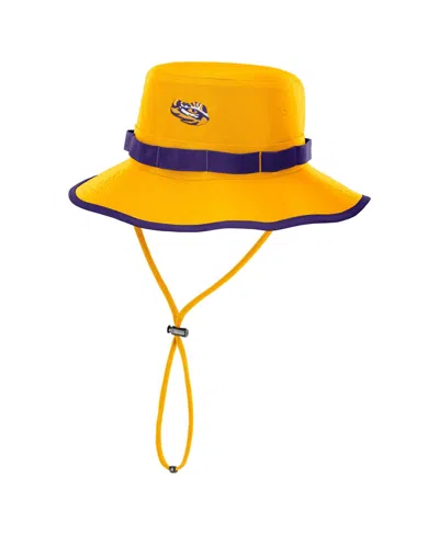 Nike Lsu Sideline Apex Boonie  Men's Dri-fit College Bucket Hat In Orange
