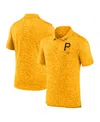 Nike Men's  Gold Pittsburgh Pirates Next Level Polo Shirt In Gold