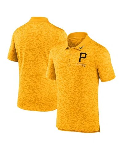 Nike Men's  Gold Pittsburgh Pirates Next Level Polo Shirt