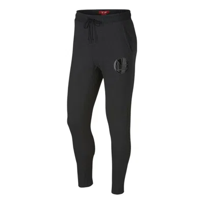 Nike Men's  Golden State Warriors Basketball Training Sports Pants/trousers/joggers Dark Grey In Gray