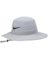 Nike Men's  Golf Logo Uv Performance Bucket Hat In Gray