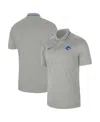 Nike Men's  Gray Boise State Broncos 2023 Sideline Coaches Performance Polo Shirt In Gray