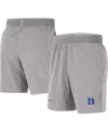 Nike Men's  Gray Duke Blue Devils Player Performance Shorts In Gray