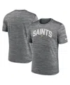 Nike Men's  Gray New Orleans Saints Velocity Athletic Stack Performance T-shirt In Gray