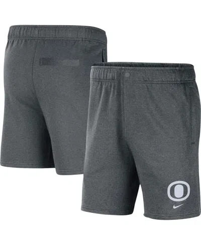 NIKE MEN'S NIKE GRAY OREGON DUCKS FLEECE SHORTS