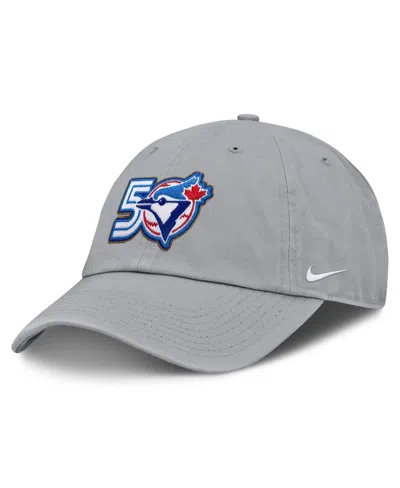 Nike Men's  Gray Toronto Blue Jays 50th Season Club Adjustable Hat