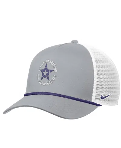 Nike Men's  Gray Tottenham Hotspur Rise Rope Trucker A-frame Adjustable Hat