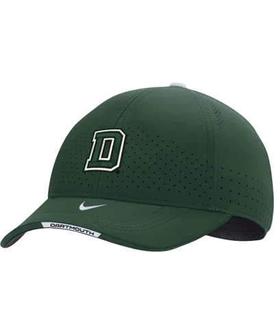 Nike Men's  Green Dartmouth Big Green 2022 Sideline Classic99 Swoosh Performance Flex Hat