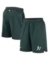 Nike Men's  Green Oakland Athletics Authentic Collection Flex Vent Performance Shorts In Green