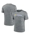 Nike Men's  Heather Gray Los Angeles Rams Velocity Performance T-shirt In Heather Gray