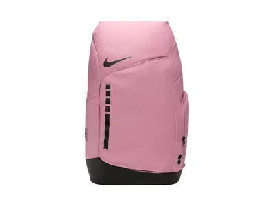 Pre-owned Nike Men's  Hoops Elite Backpack (32l) In Elemental Pink/black