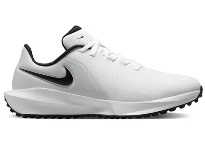 Pre-owned Nike Men's  Infinity Golf Next Nature Sneakers In White/pure Platinum/black