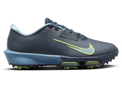 Pre-owned Nike Men's  Infinity Tour 2 Sneakers In Armory Navy/smokey Blue/light Lemon Twist