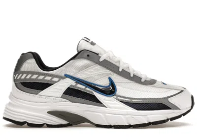 Pre-owned Nike Men's  Initiator Sneakers In White/obsidian/metallic Cool Grey