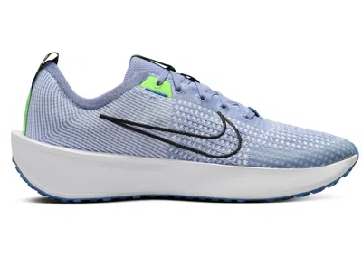 Pre-owned Nike Men's  Interact Run Black Sneakers In Ashen Slate/football Grey/star Blue