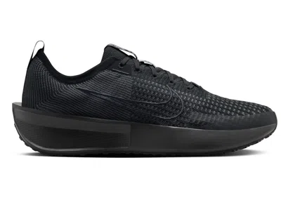 Pre-owned Nike Men's  Interact Run Sneakers In Black/wolf Grey/anthracite