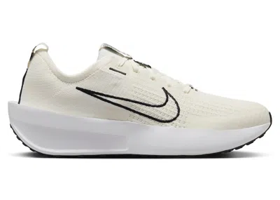 Pre-owned Nike Men's  Interact Run Sneakers In Sail/black/white In Multi