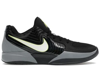 Pre-owned Nike Men's  Ja 2 Night Vision Sneakers In Black/phantom/light Smoke Grey