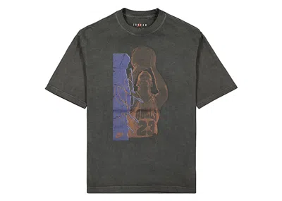Pre-owned Nike Men's  Jordan Flight Heritage 85 Tee Shirt In Black