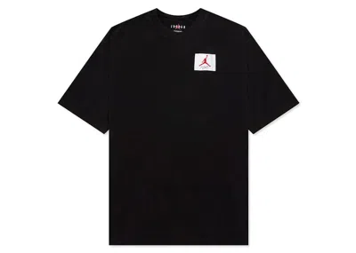 Pre-owned Nike Men's  Jordan Flight Tee Shirt In Black