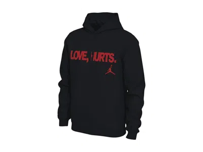 Pre-owned Nike Men's  Jordan Jalen Hurts Love Hurts Hoodie In Black