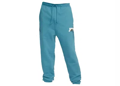 Pre-owned Nike Men's  Jordan Sport Dna Stay Warm Fleece Sweatpants In Teal