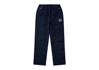 Pre-owned Nike Men's  Jordan X Union La Logo Track Pants In Navy Blue/white In Multi