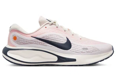 Pre-owned Nike Men's  Journey Run Thunder Blue Sneakers In Sail/total Orange/burnt Sunrise