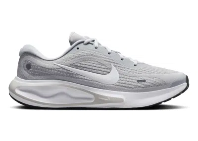 Pre-owned Nike Men's  Journey Run White Sneakers In Wolf Grey/pure Platinum/cool Grey In Gray