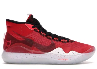 Pre-owned Nike Men's  Kd 12 Sneakers In University Red/black/white In Multi