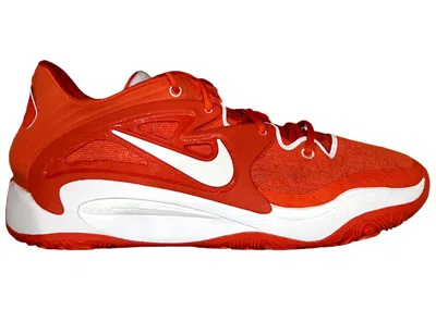 Pre-owned Nike Men's  Kd 15 Tb Sneakers In Team Orange/white