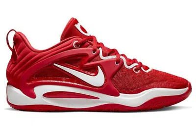 Pre-owned Nike Men's  Kd 15 Tb Sneakers In University Red/white