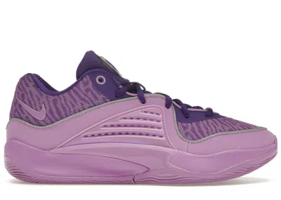 Pre-owned Nike Men's  Kd 16 B.a.d. Sneakers In Field Purple/rush Fuchsia