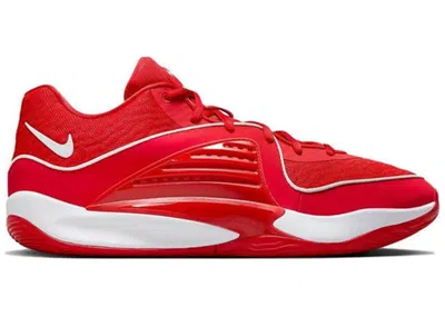 Pre-owned Nike Men's  Kd 16 Tb Sneakers In University Red/white In Multi