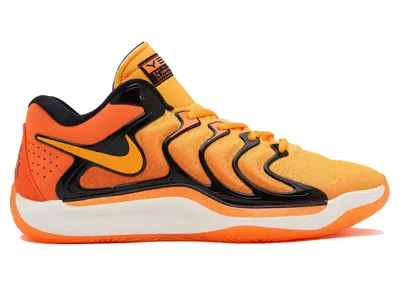 Pre-owned Nike Men's  Kd 17 Slim Reaper Sneakers In Safety Orange/sundial/total Orange