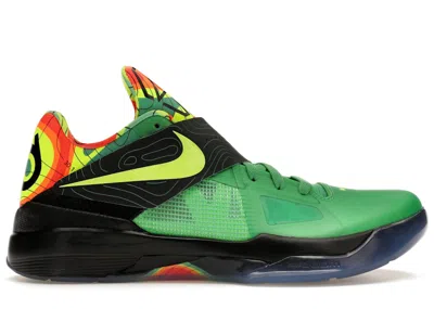 Pre-owned Nike Men's  Kd 4 Weatherman (2024) Sneakers In Lush Green/volt/black In Multi