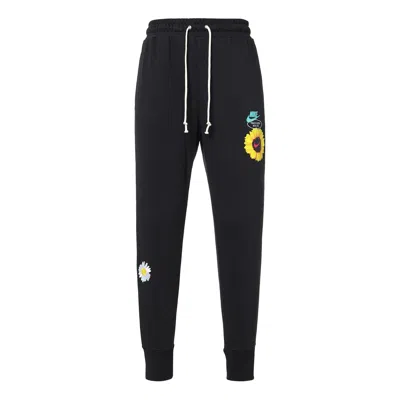 Nike Men's  Knit Embroidered Sports Pants/trousers/joggers Autumn Black