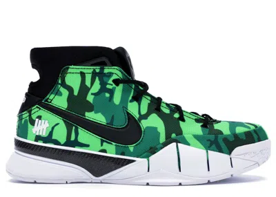 Pre-owned Nike Men's  Kobe 1 Protro Undefeated Green Camo (silver Lake) Sneakers In Color/black In Multi