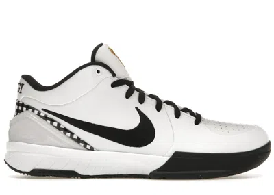 Pre-owned Nike Men's  Kobe 4 Protro Mambacita Gigi Sneakers In White/black