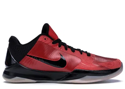 Pre-owned Nike Men's  Kobe 5 Allstar Sneakers In Daring Red/black